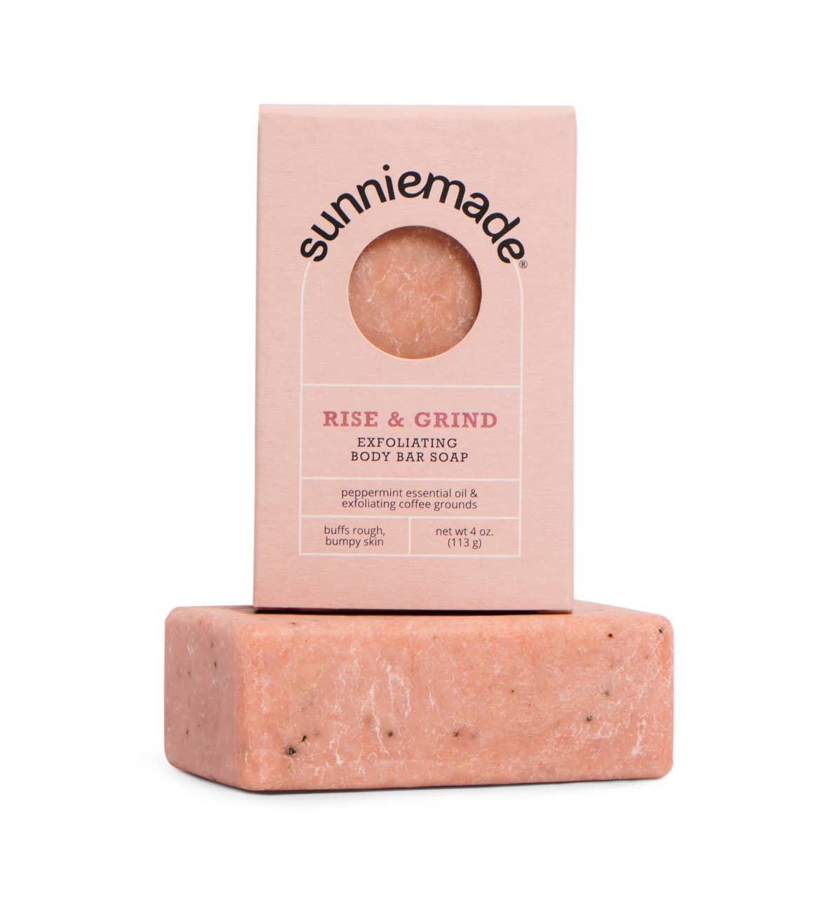 Rise & Grind Exfoliating Body Bar Soap by Sunniemade