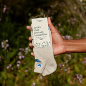 Conscious Step - Ankle Socks that Protect Butterflies | Gifts for Gardeners