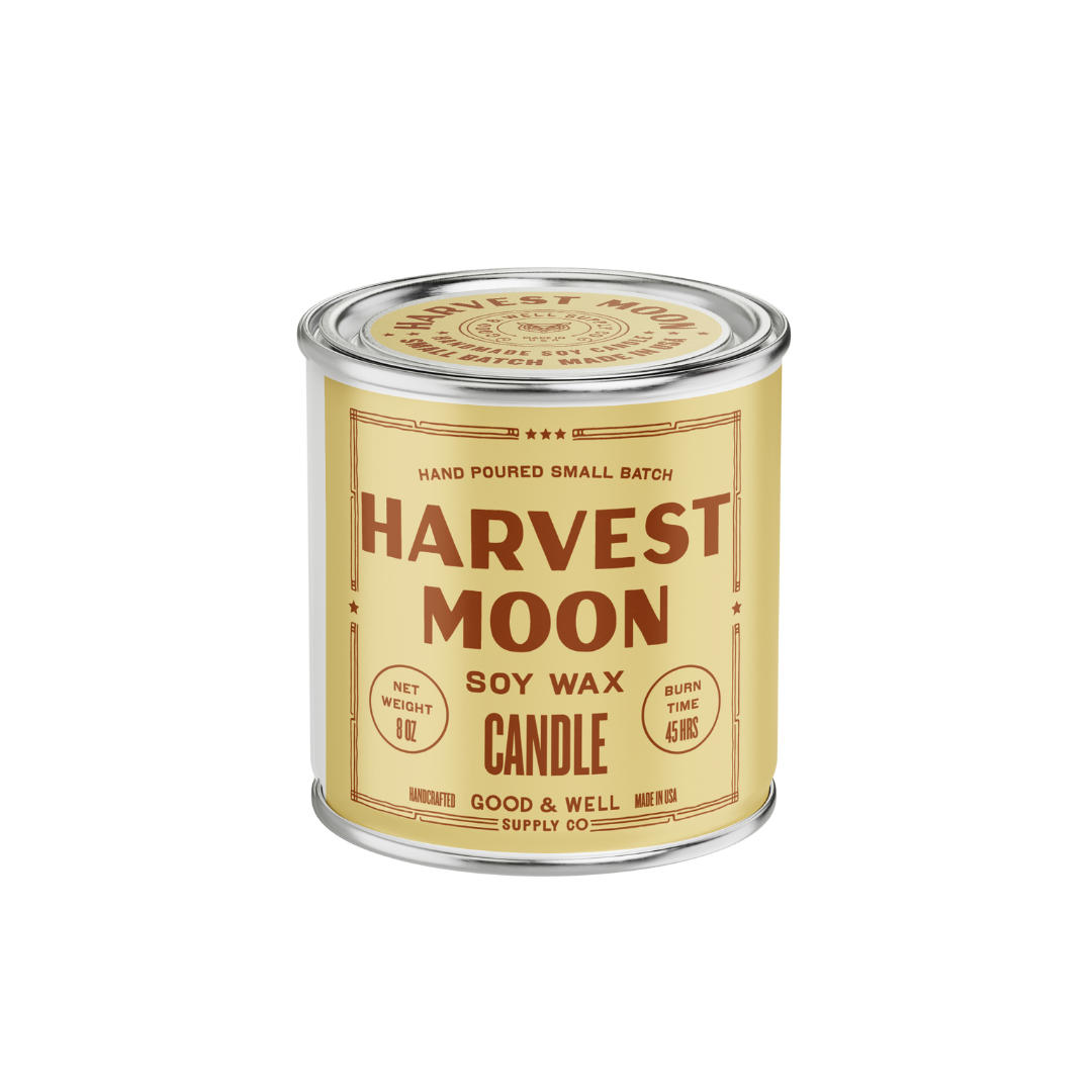 Harvest Moon Soy Candle by Good & Well Supply Co.