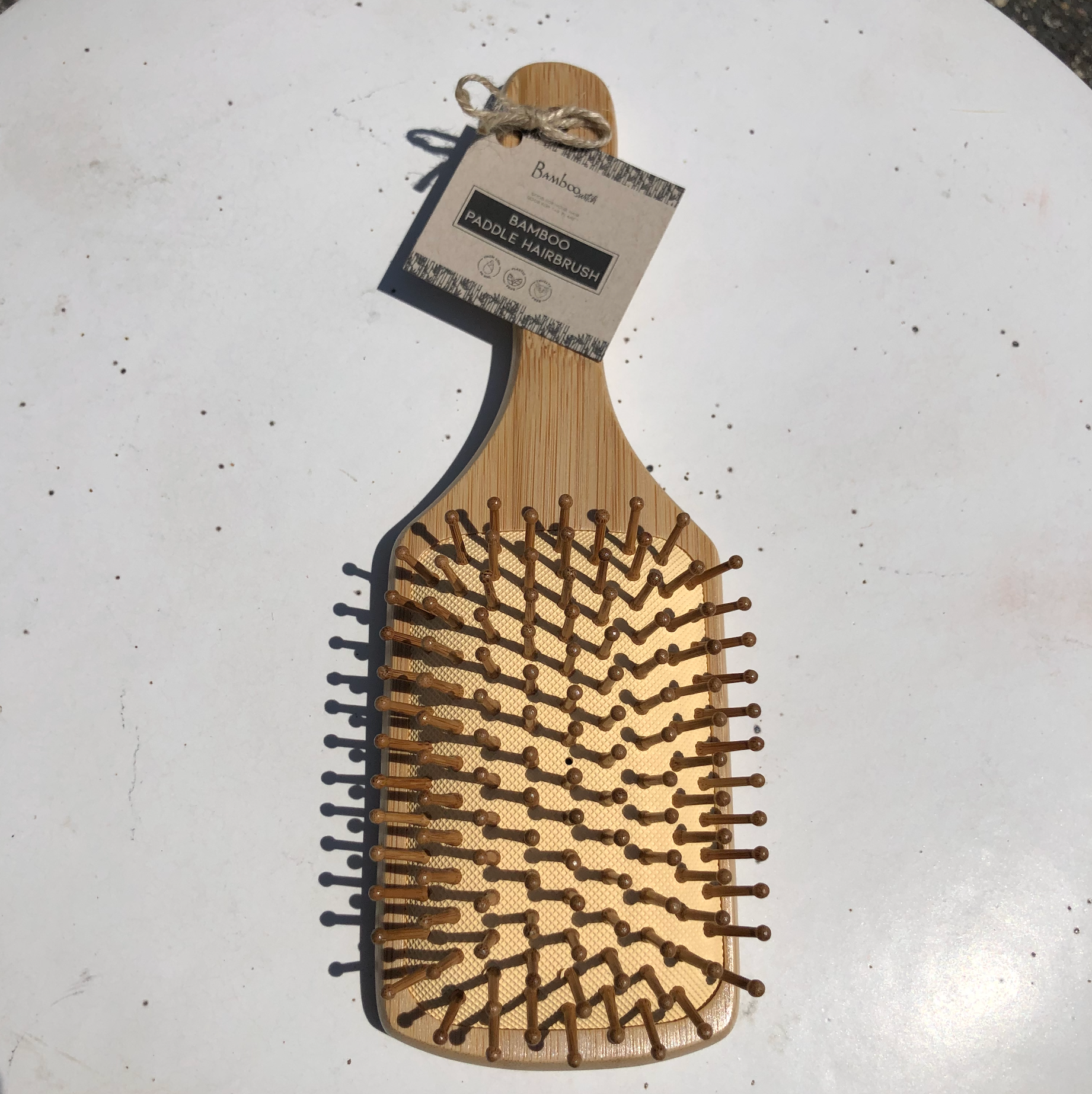 Bamboo Paddle Hairbrush by Bamboo Switch