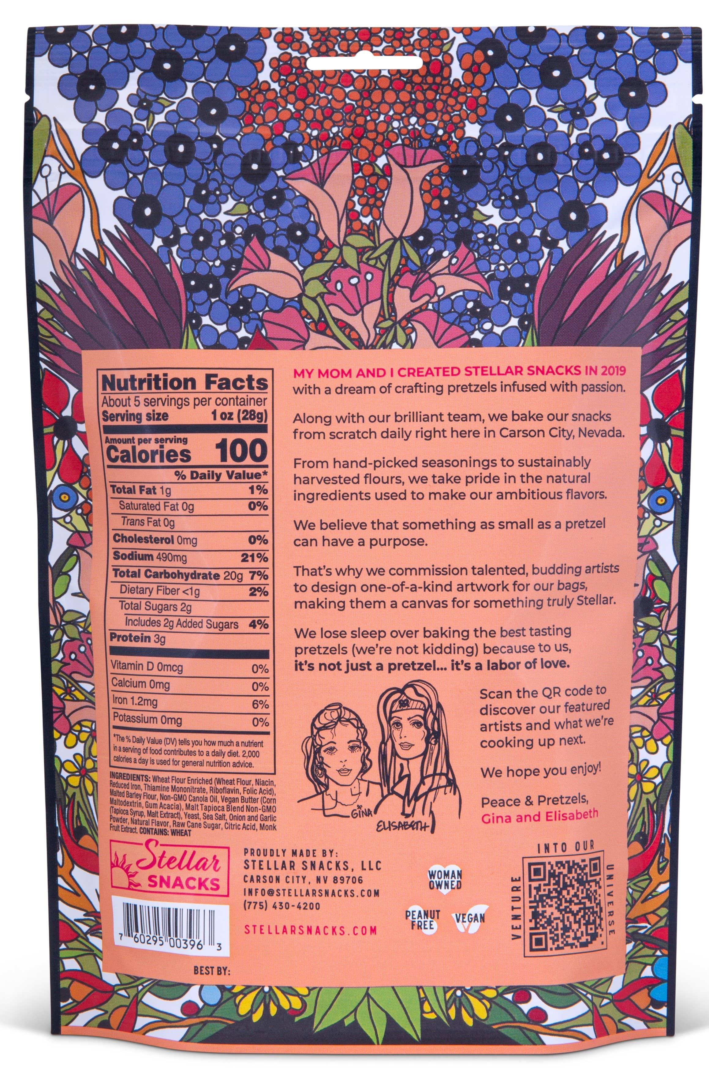 Maui Monk Pretzel Braids by Stellar Snacks - 5 oz