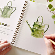 Garden Watercolor Workbook by emily lex studio