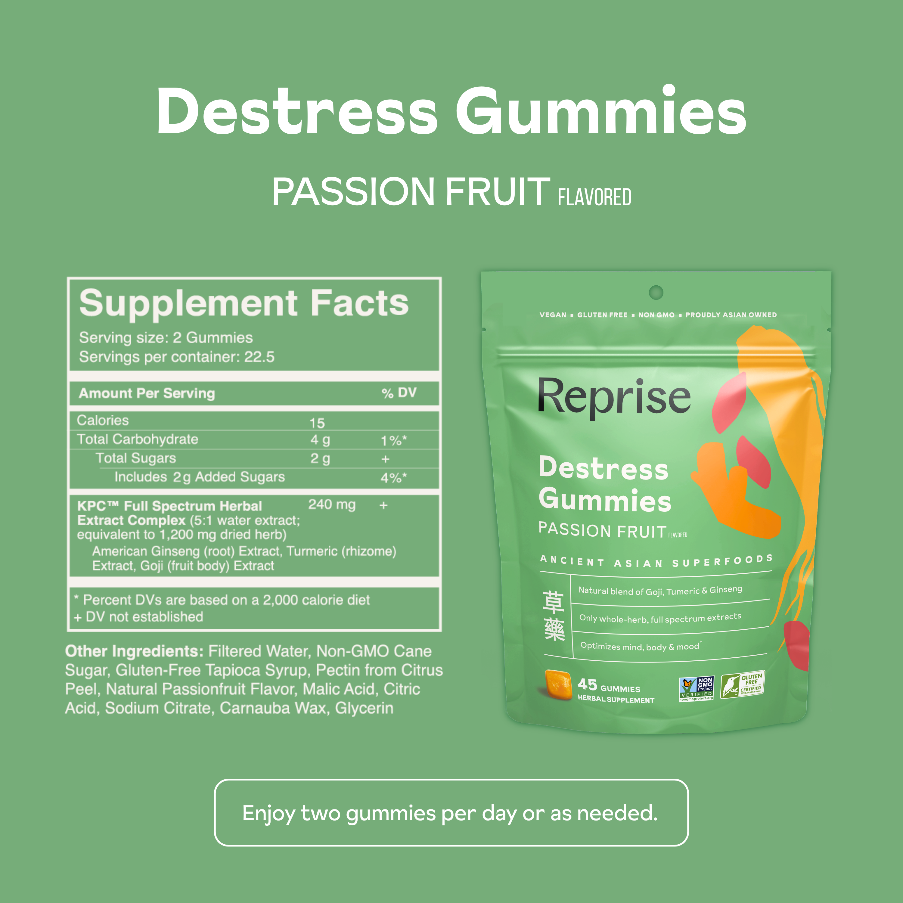 De-Stress Gummies by Reprise