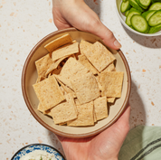 Sourdough Sea Salt & Flax Crackers - Gut-Friendly by Unbothered Foods