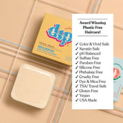 Full-Size Coconut & Almond Shampoo Bar: Color Safe, Everyday by Dip