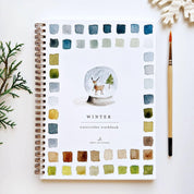 Winter Watercolor Workbook by emily lex studio