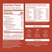 Chocolate + Reishi Mushroom Collagen Peptides Powder by Further Food