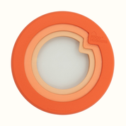 Terra Cotta Reusable Silicone Glass Bowl Lids (Set of 3) by Food Huggers