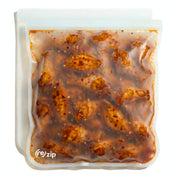 Reusable Flat Gallon Storage Bags - Clear - 2 Pack by Rezip Co.