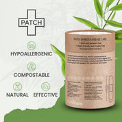 Value Pack Natural Bamboo Bandages, 100 ct by PATCH - Eco First Aid