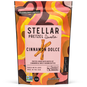 Cinnamon Dolce Stellar Sweet Pretzel Braids by Stellar Snacks - 12oz