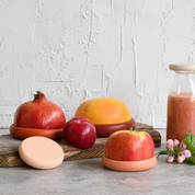 Reusable Silicone Food Savers - Terra Cotta (Set of 5) by Food Huggers