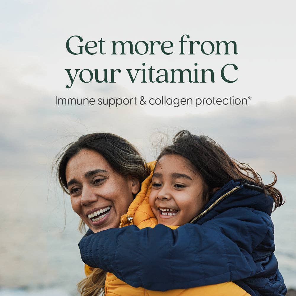 Fermented Vitamin C Supplement, 30 Vegan Tablets by New Chapter