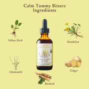 Calm Tummy Digestive Bitters - Relieve Nausea, Upset Stomach  by Urban Moonshine