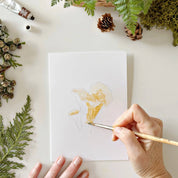 Mushrooms Paintable Watercolor Notecard Set by emily lex studio
