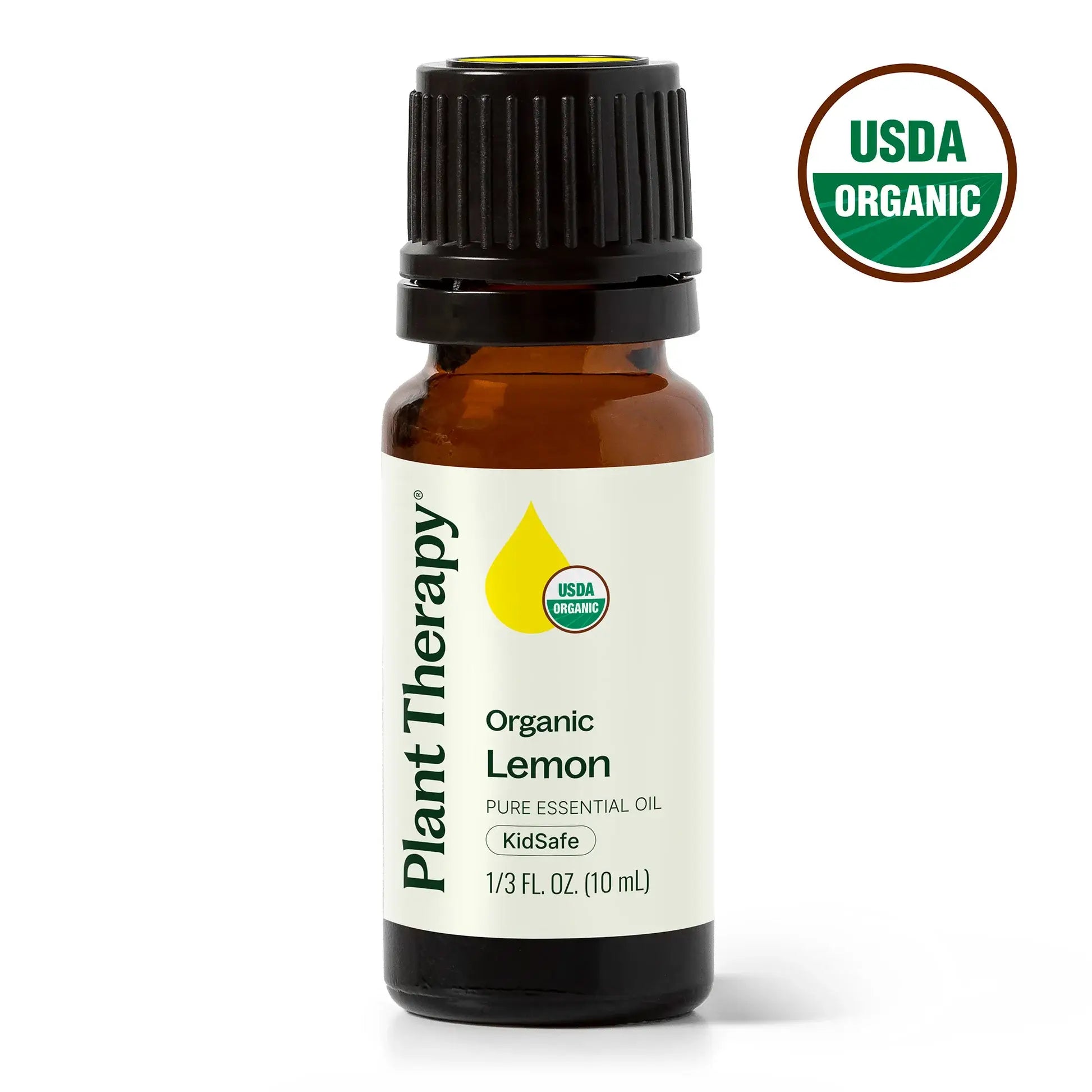 Organic Lemon Essential Oil 10 mL by Plant Therapy