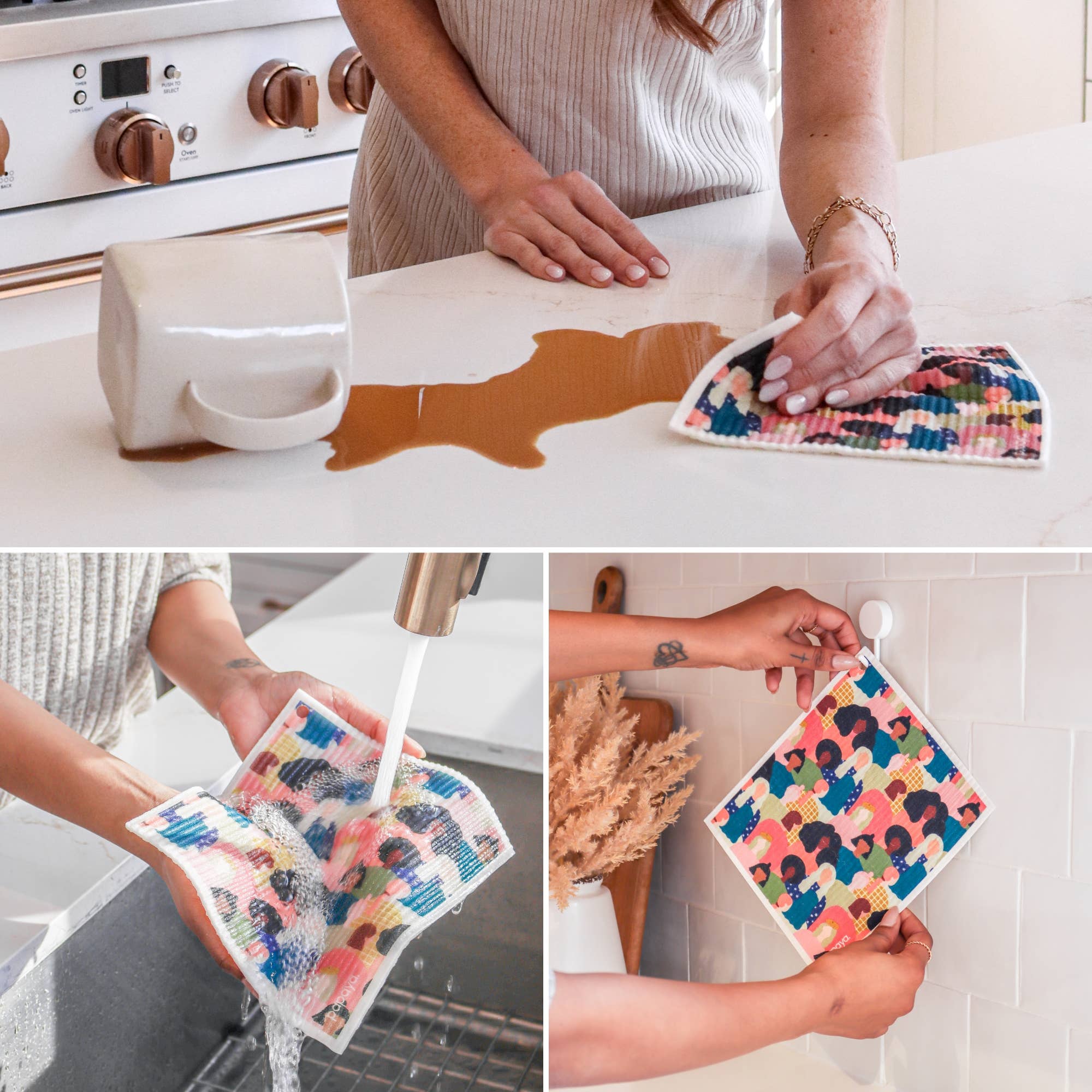 Barbie Girl Reusable Paper Towel by Papaya Reusables