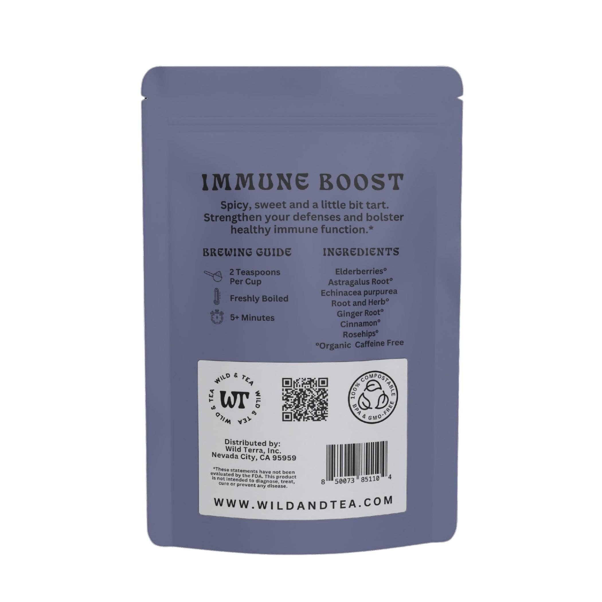 Immune Boost Herbal Tea by Wild & Tea