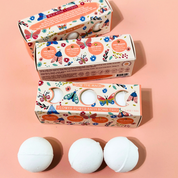 Flower Power Moon Phase Bath Bomb Trio by Sow the Magic