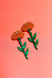 Marigolds Earrings by Not Picasso
