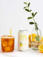 Citrus Elderflower Sparkling Superfruit Tea by Needs & Wants