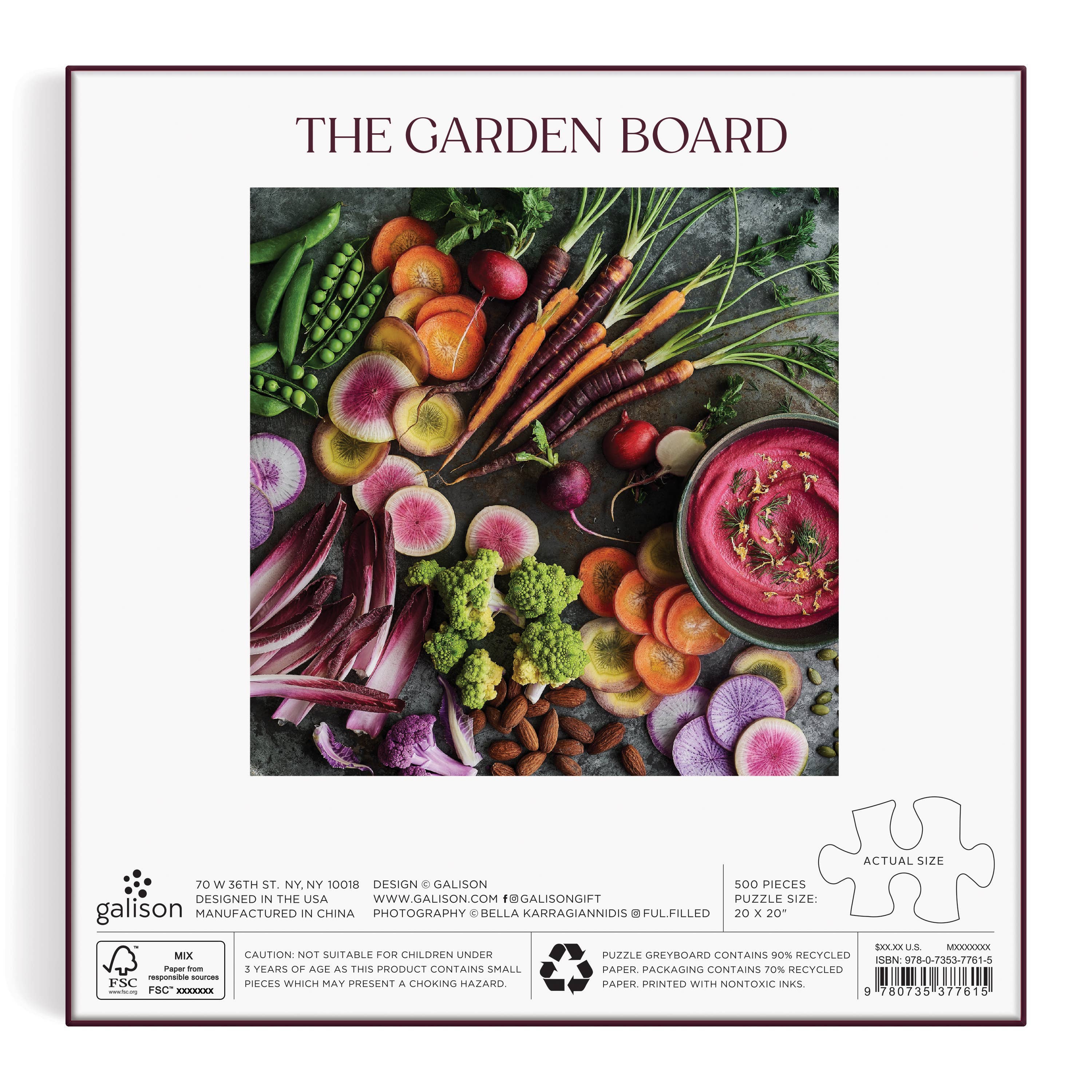 The Garden Board 500-Piece Puzzle