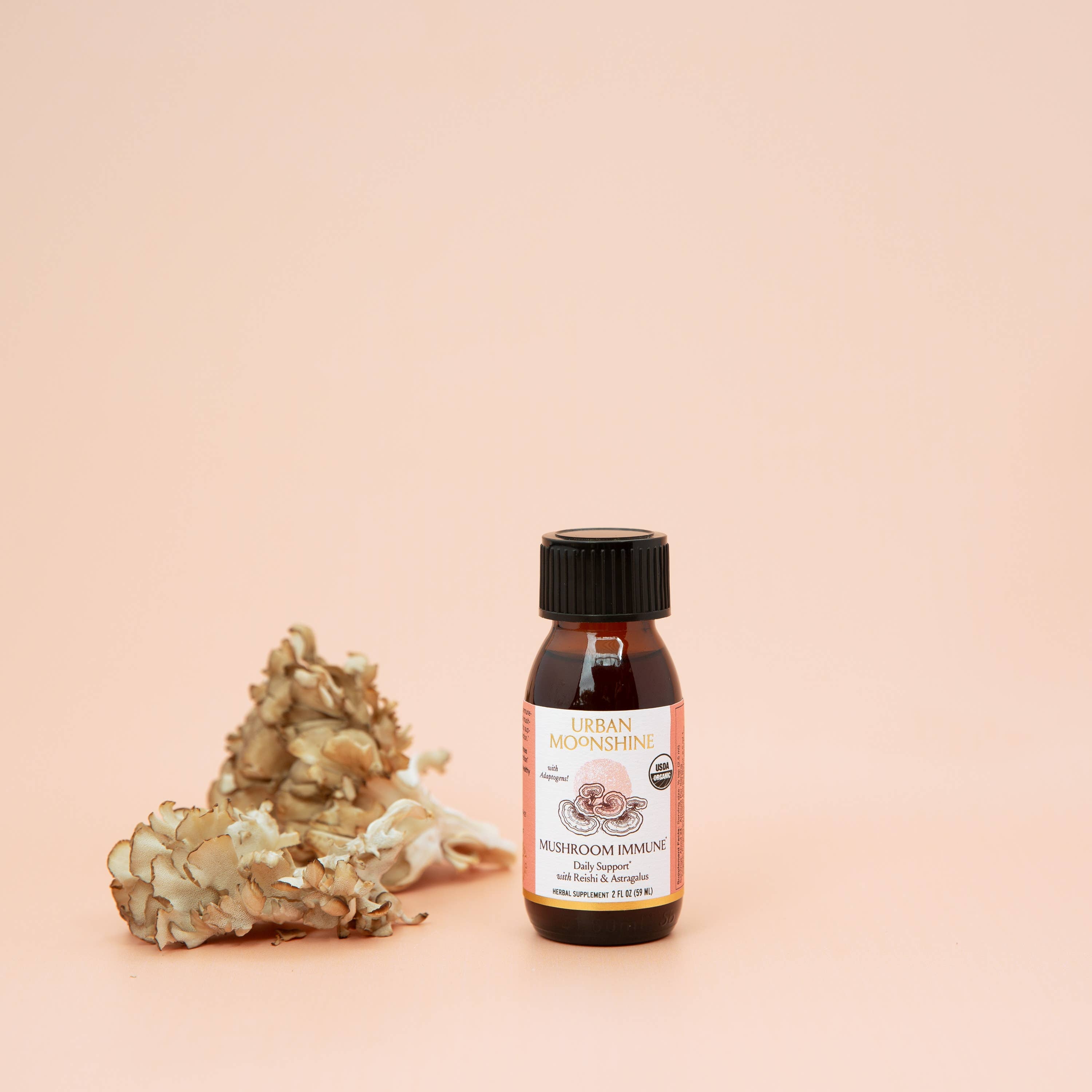 Mushroom Immune Herbal Tonic - Daily Support with Reishi by Urban Moonshine