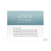 Heavy Organic Cotton Ultra Thin Pads w/ Wings, 20 ct by LOLA