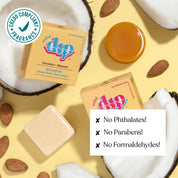 Mini Coconut & Almond Shampoo Bar: Color Safe, Everyday by Dip
