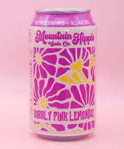 Bubbly Pink Lemonade Natural Soda by Mountain Hippie Soda Co.