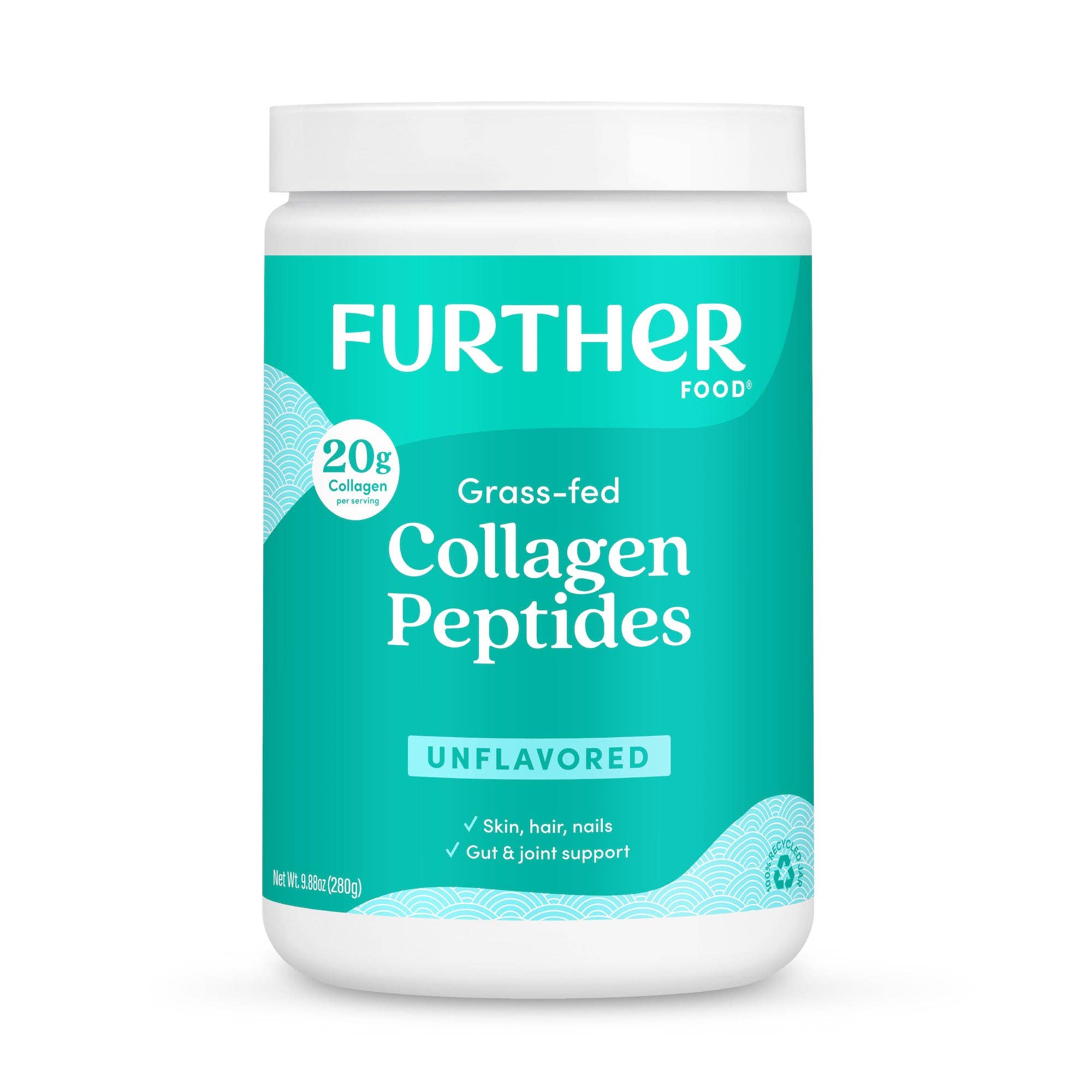 Unflavored Collagen Peptides Powder by Further Food