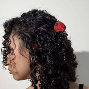 Midi Red Apple Hair Claw Clip by Jenny Lemons