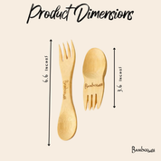 Bamboo Spork Utensil by Bamboo Switch