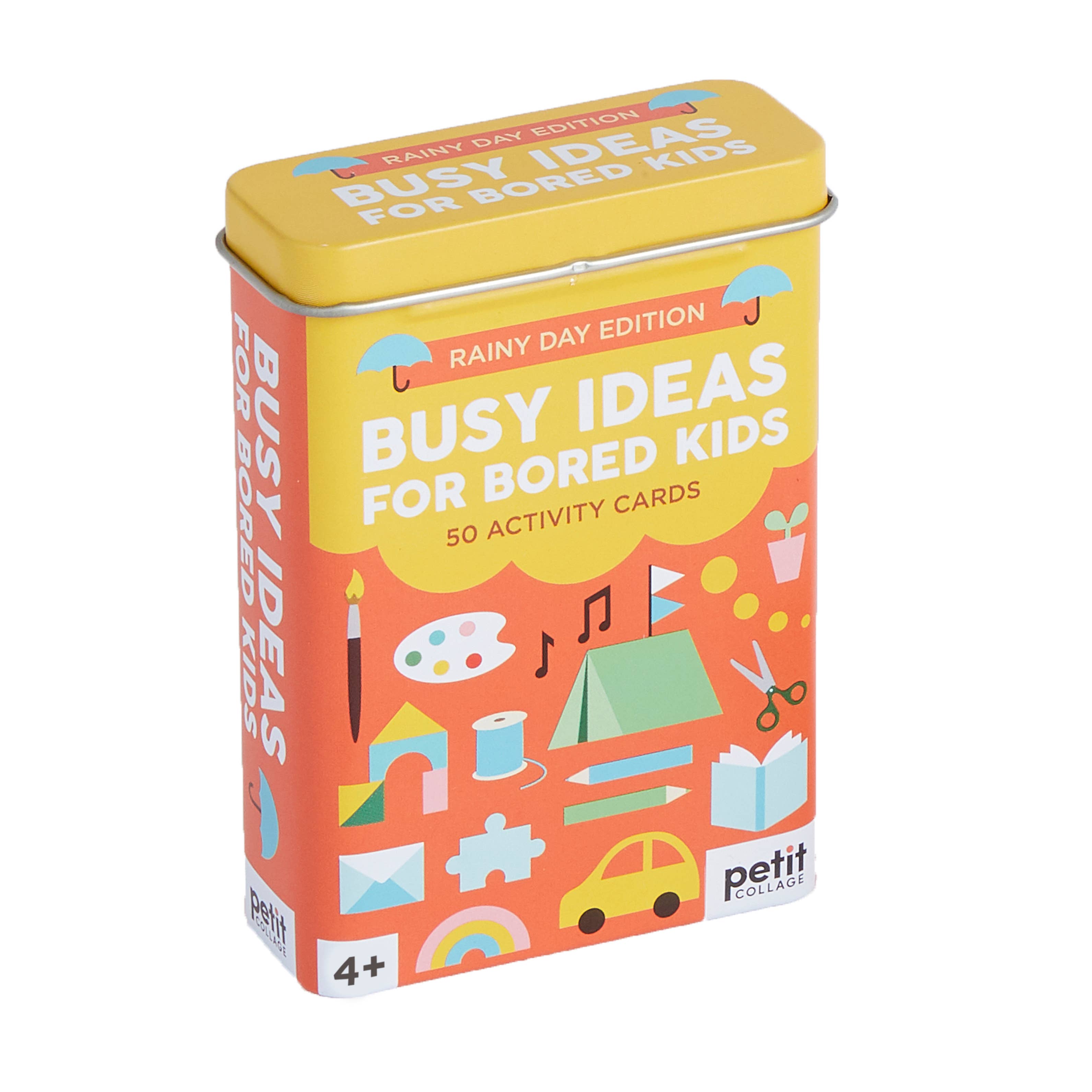 Busy Ideas for Bored Kids: Rainy Day Edition - 50 Activity Cards