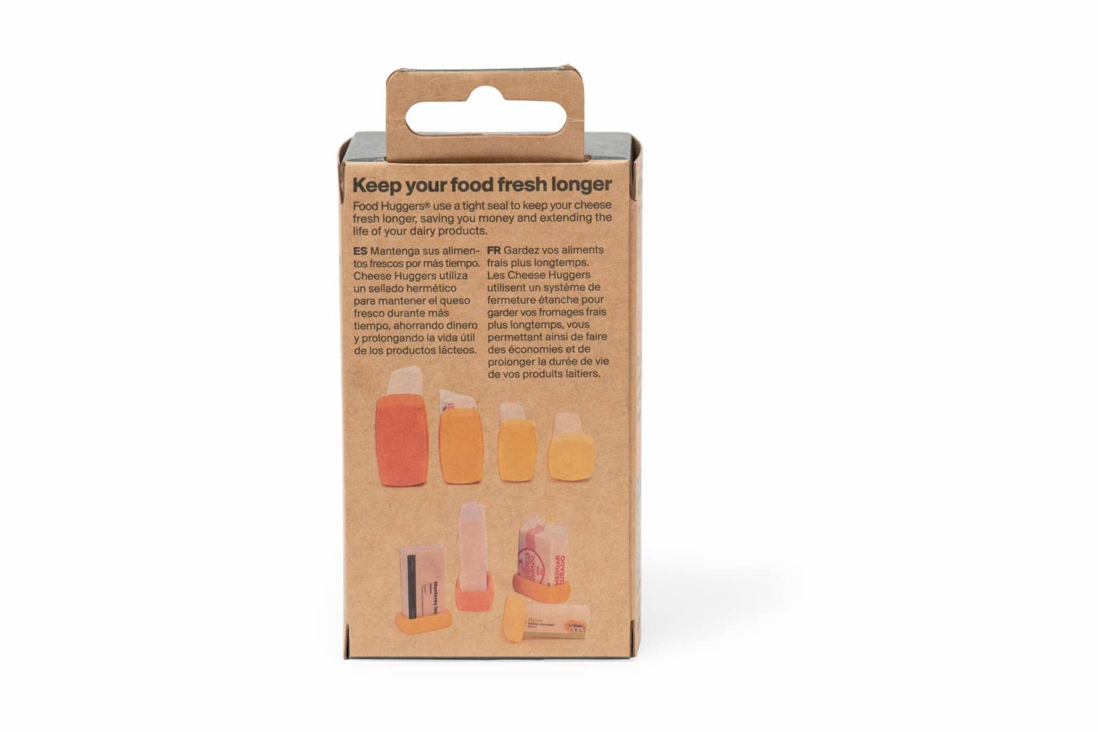 Reusable Silicone Cheese Savers (Set of 4) by Food Huggers