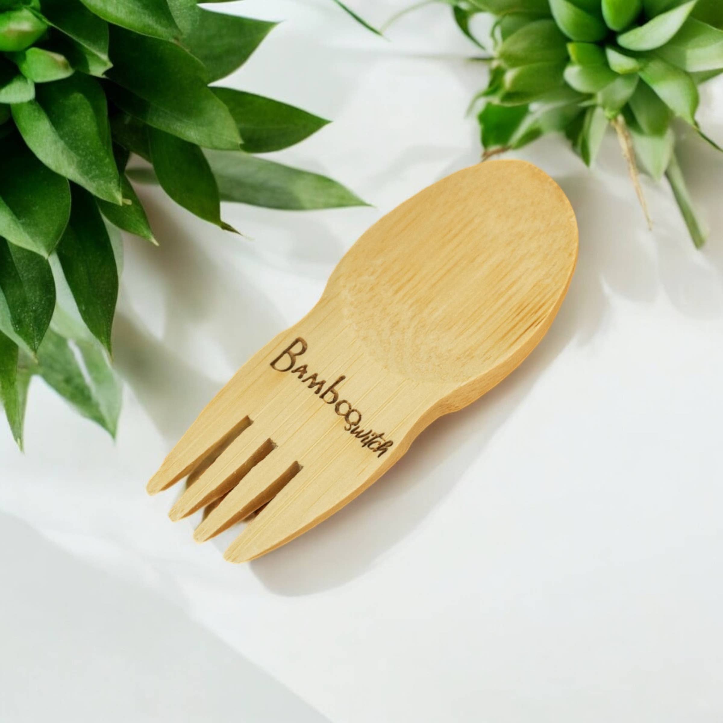 Bamboo Spork Utensil by Bamboo Switch