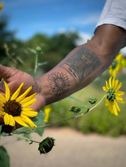 Sunflower Temporary Tattoo by NatureTats