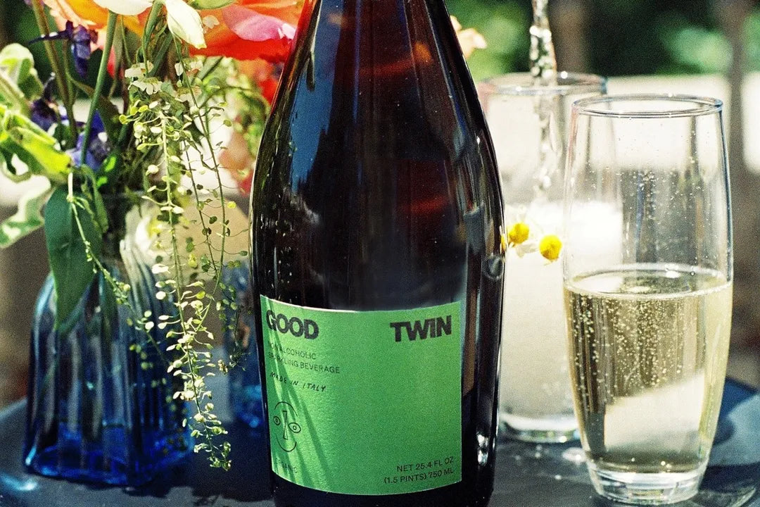 Organic Non Alcoholic Sparkling Blanc by Good Twin