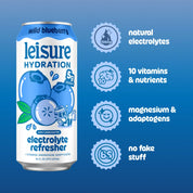 Wild Blueberry Electrolyte Refresher by Leisure Hydration