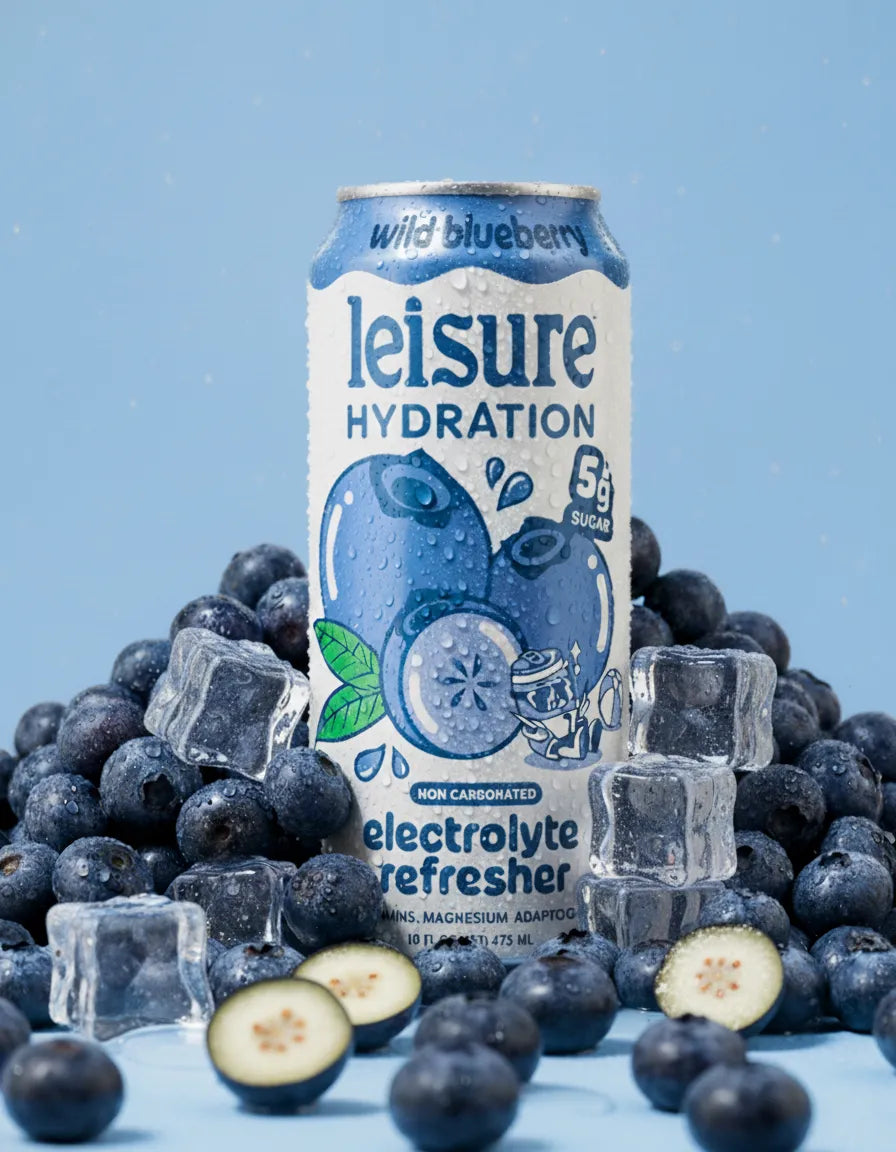 Wild Blueberry Electrolyte Refresher by Leisure Hydration