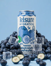 Wild Blueberry Electrolyte Refresher by Leisure Hydration