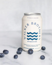 Blueberry Jasmine Kombucha by Walker Brothers