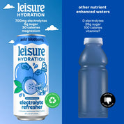 Wild Blueberry Electrolyte Refresher by Leisure Hydration
