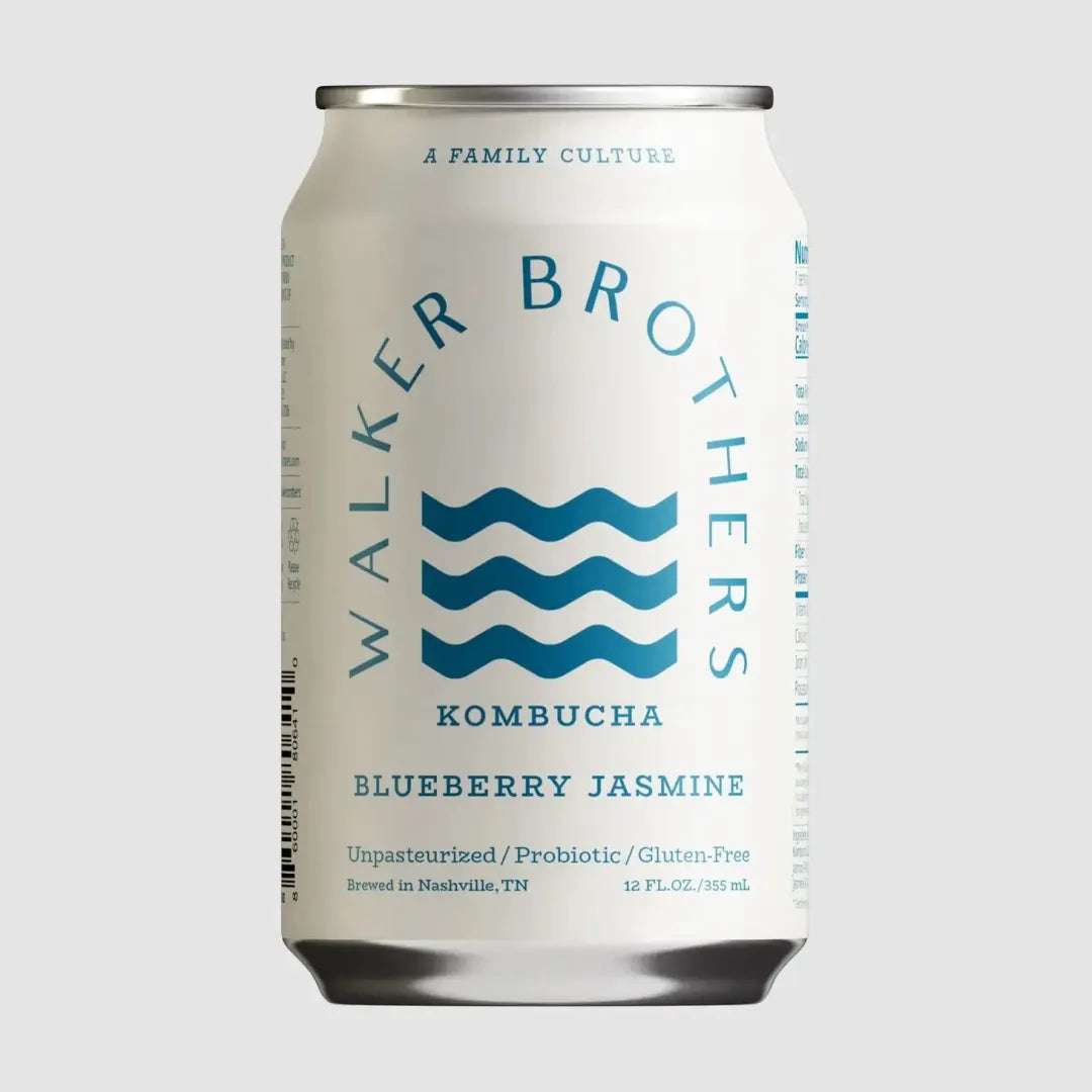Blueberry Jasmine Kombucha by Walker Brothers