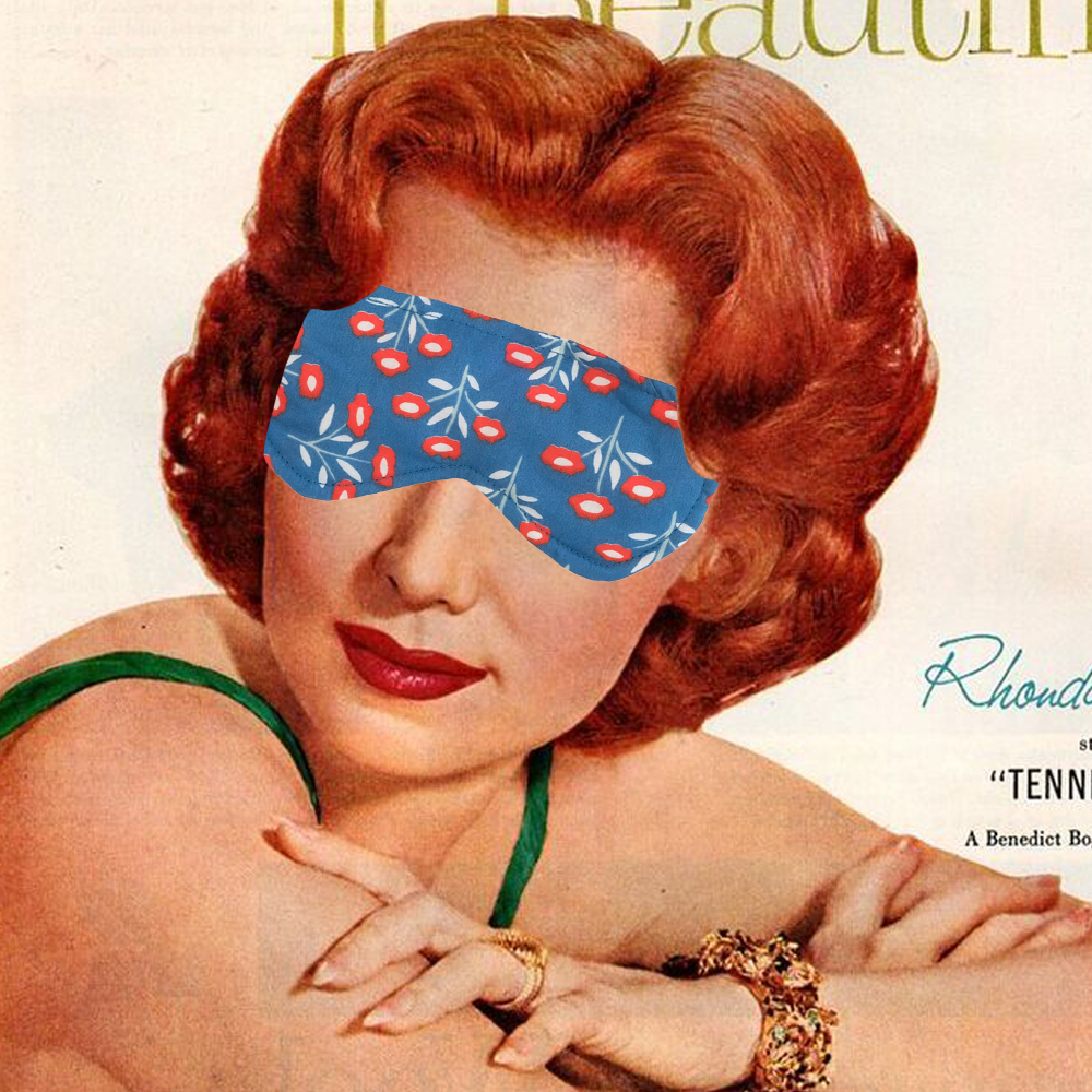 No. 075 Juliet Sleep Mask by Handker Bandanas