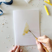 Celebrate Paintable Watercolor Notecard Set by emily lex studio