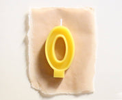 Beeswax Number Birthday Candles by FD Market
