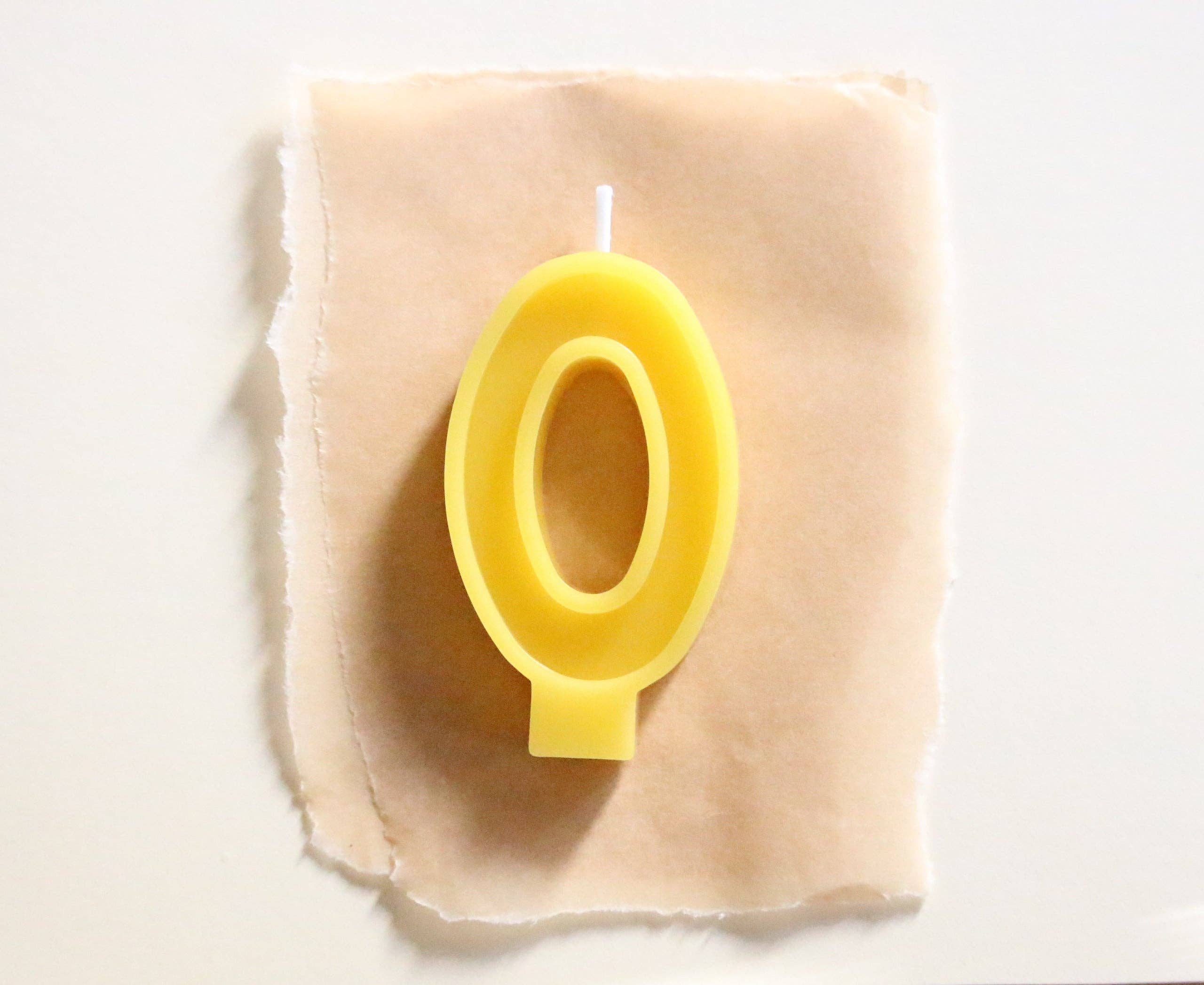 Beeswax Number Birthday Candles by FD Market