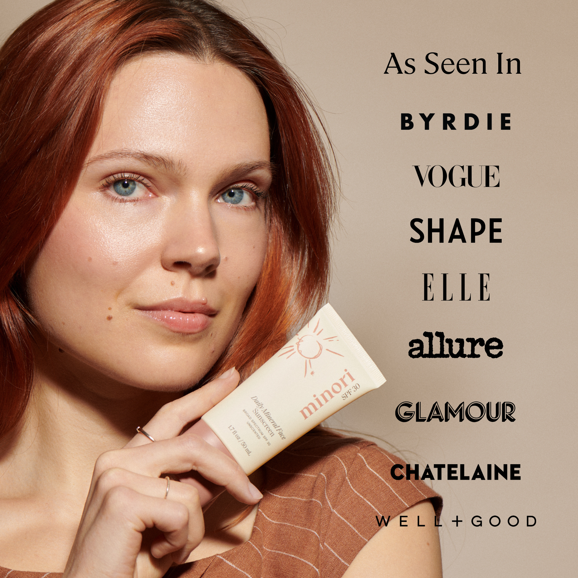 Sample Size Daily Mineral Face Sunscreen: SPF 30 by Minori