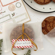 Christmas Gift Tag Label Sticker Sheets by emily lex studio